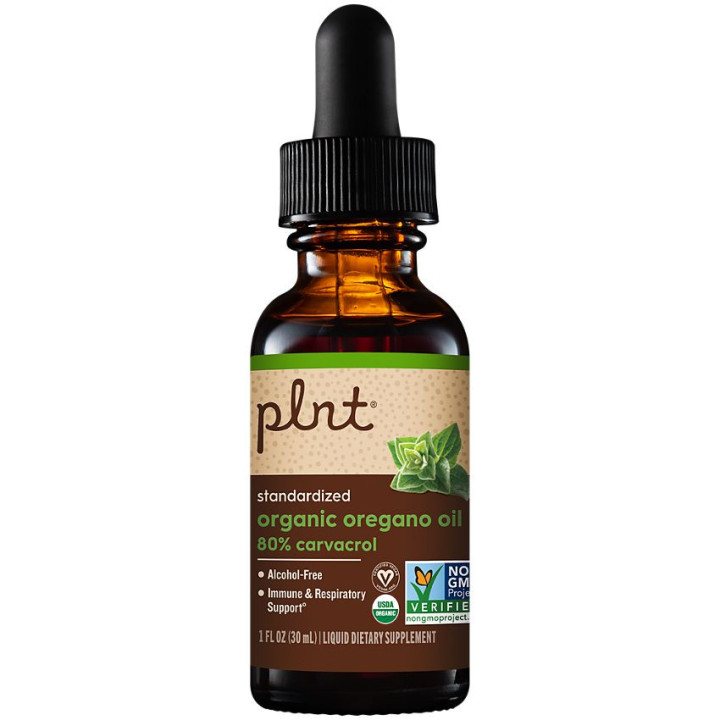 Plnt Organic Oil Of Oregano 80% Carvacrol (1 fl oz)