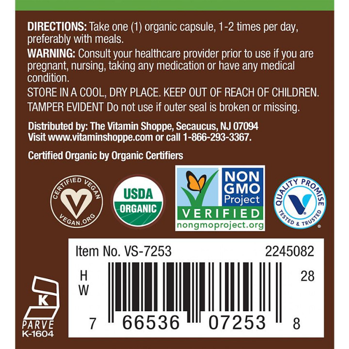 Plnt Organic Cinnamon (60 veg cap)