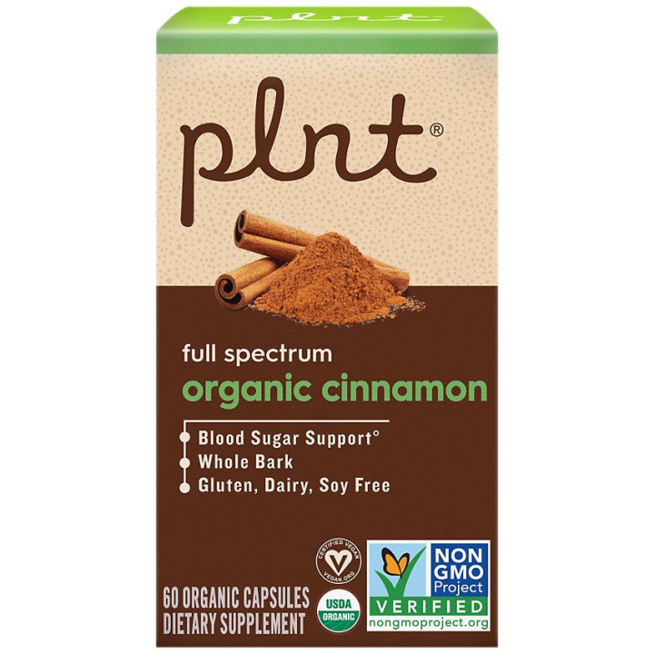 Plnt Organic Cinnamon (60 veg cap)