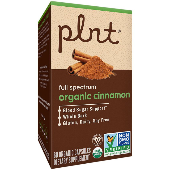 Plnt Organic Cinnamon (60 veg cap)