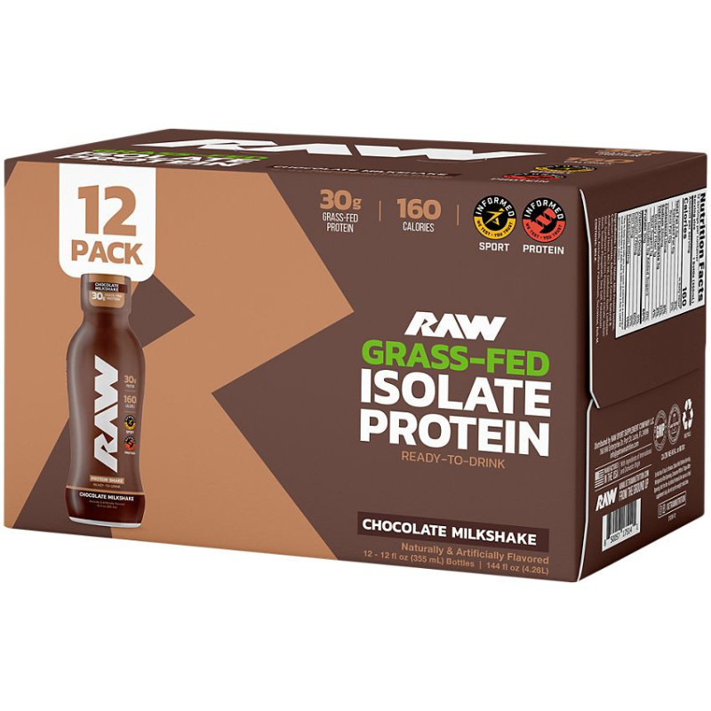 Raw Protein Shake  Chocolate Milkshake (12 fl oz)