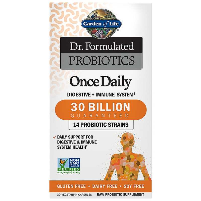 Dr Formulated Once Daily Probiotic 30 Bill (30 veg cap)