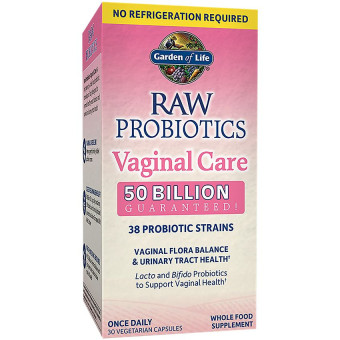 Raw Probiotics Vaginal Care 50 Billion (30 veg cap)