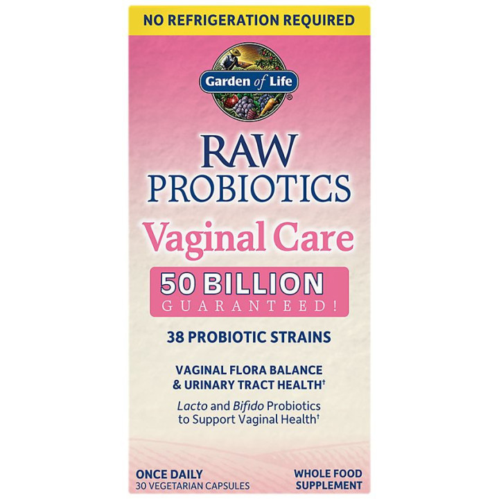 Raw Probiotics Vaginal Care 50 Billion (30 veg cap)