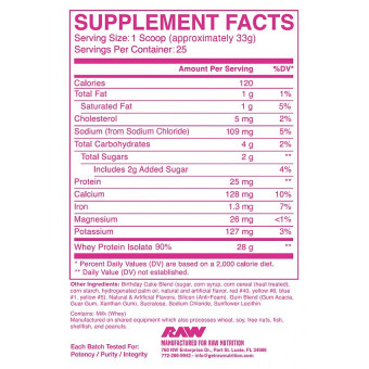 CBUM Series Itholate Protein Powder Birthday Cake 1.81 lbs (25 serv)
