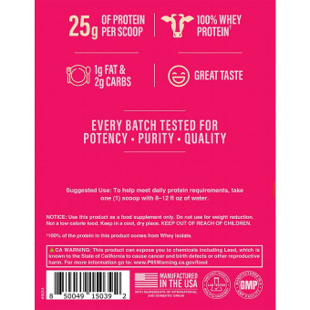 CBUM Series Itholate Protein Powder Strawberry Bumcake 1.7 lbs (25 serv)