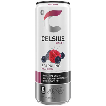 Celsius Sparkling Wild Berry (12 fl oz)