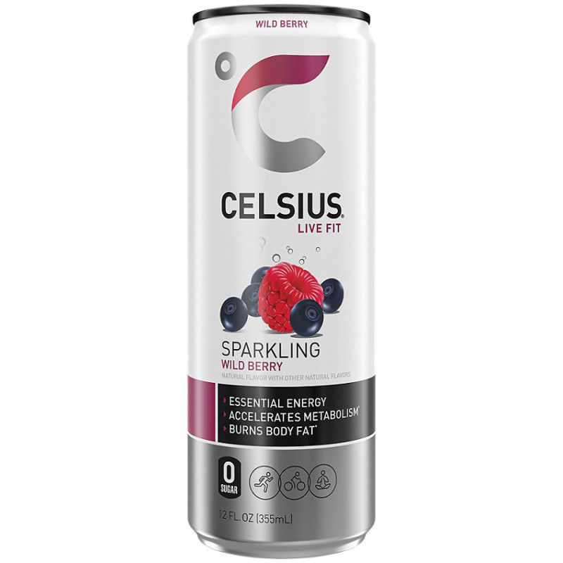 Celsius Sparkling Wild Berry (12 fl oz)