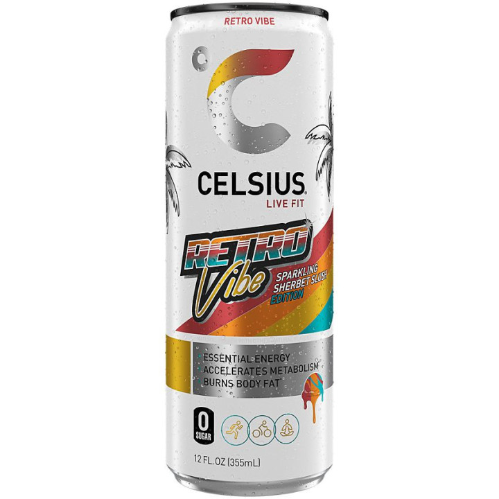 Celsius Sparkling Retro Vibe (12 fl oz)