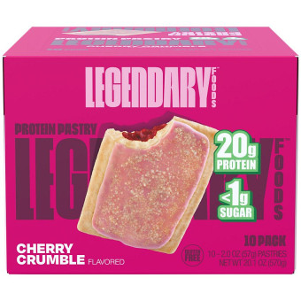 Protein Pastry Cherry Crumble (1 pastry)