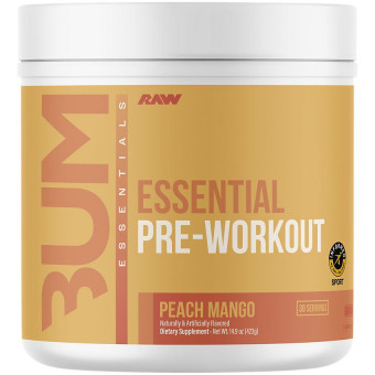 CBUM Essential Pre-Workout Powder Peach Mango (30 Serv)