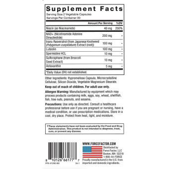 Force Factor NAD+ Longevity Complex (60 cap)