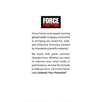 Force Factor NAD+ Longevity Complex (60 cap)