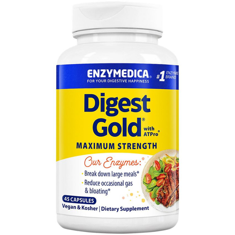 Digest Gold Digestive Enzyme with ATPro (45 caps)