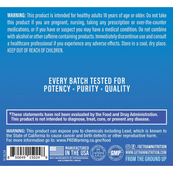 CBUM Essential Pre-Workout Powder Blue Raspberry (30 Serv)