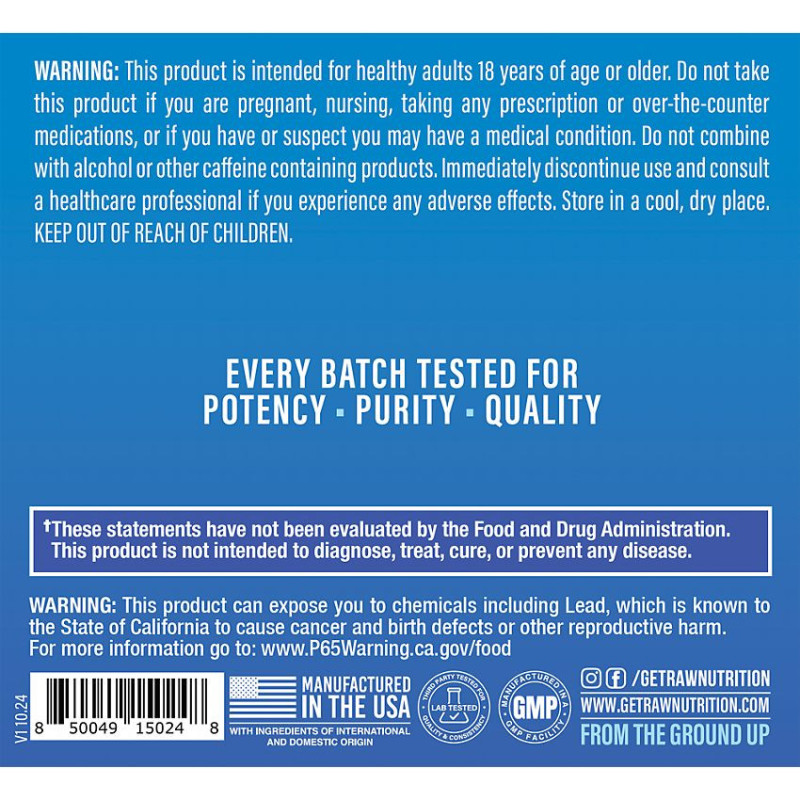CBUM Essential Pre-Workout Powder Blue Raspberry (30 Serv)