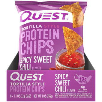 Quest Tortilla Style Protein Chips - Spicy Sweet Chili (1 bolsa)