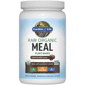 Raw Meal Organic Shake Replacement Chocolate (28 serv) 2 lb