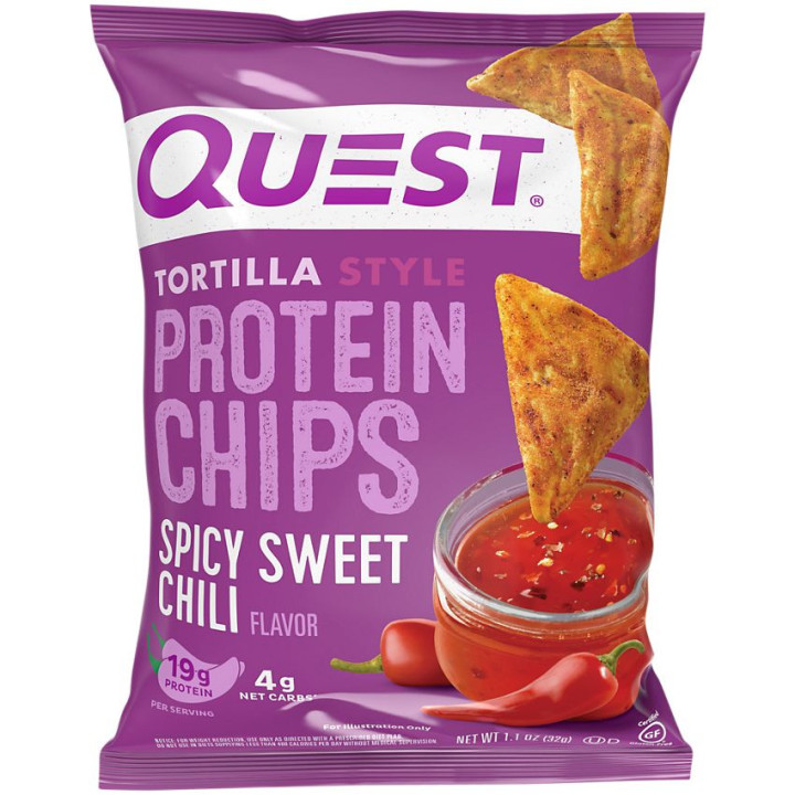 Quest Tortilla Style Protein Chips - Spicy Sweet Chili (1 bolsa)