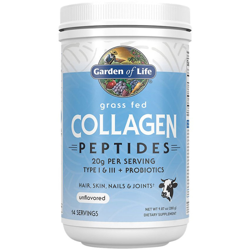 Grass Fed Collagen Peptides Powder 20g Unflavored (14 serv)