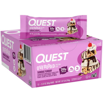 Quest Overload Sundae Funday (1 bar)