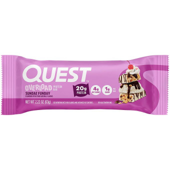 Quest Overload Sundae Funday (1 bar)
