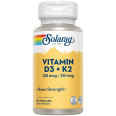 Solaray Vitamin D3 & K2 5000 IU (60 veg caps)