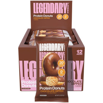Protein Donuts Chocolate Dipped (2 donuts)