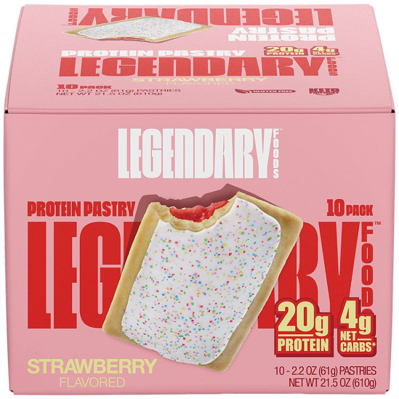 Tasty Pastry Strawberry (10 pastries)