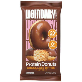 Protein Donuts Chocolate Dipped (2 donuts)