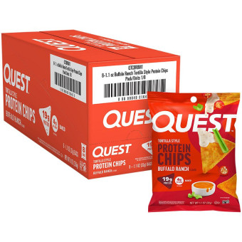 Quest Tortilla Style Protein Chips Buffalo Ranch (1 bolsa)