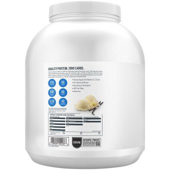 Isopure Zero Carb Vanilla (66 serv) 4.5 lb
