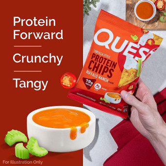 Quest Tortilla Style Protein Chips Buffalo Ranch (1 bolsa)