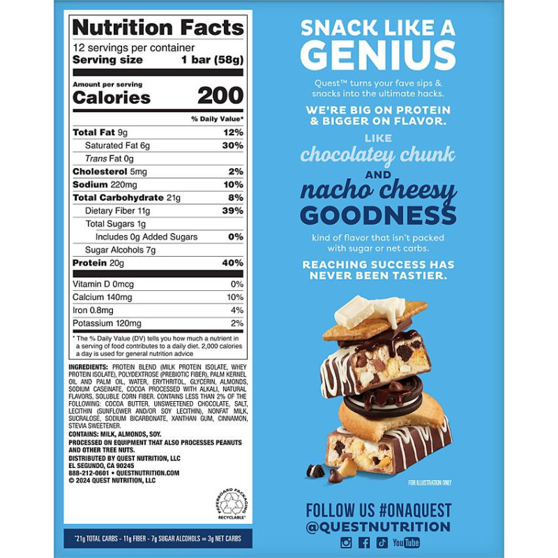 Quest Overload Cookie Commotion (1 bar)