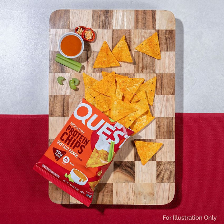 Quest Tortilla Style Protein Chips Buffalo Ranch (1 bolsa)