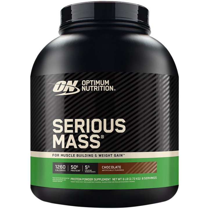 Serious Mass Chocolate (8 serv) 6 lb