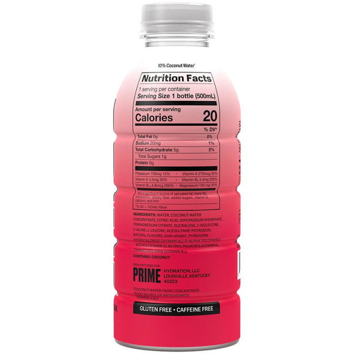 Prime Hydration Cherry Freeze (16.9 fl oz)