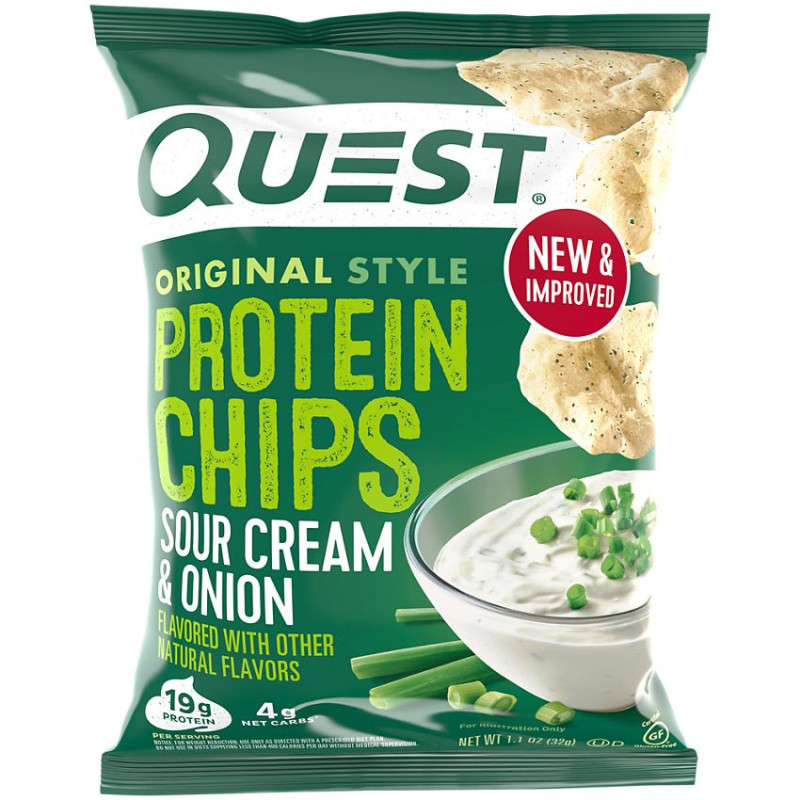 Quest Protein Chips Sour Cream (1 bolsa)