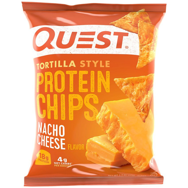 Quest Tortilla Style Protein Chips Nacho (1 bolsa)