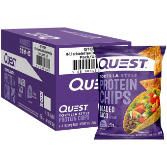 Quest Tortilla Style Protein Chips Taco (1 bolsa)