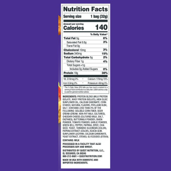 Quest Tortilla Style Protein Chips Taco (1 bolsa)