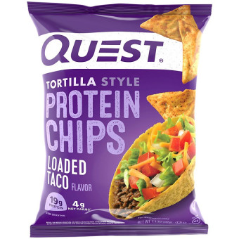 Quest Tortilla Style Protein Chips Taco (1 bolsa)