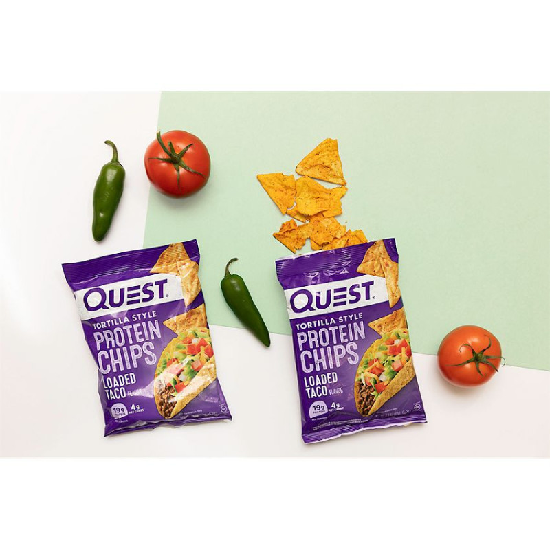 Quest Tortilla Style Protein Chips Taco (1 bolsa)
