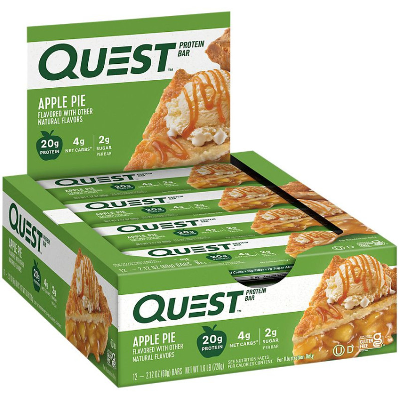 Quest Protein Bar Apple Pie (1 bar)