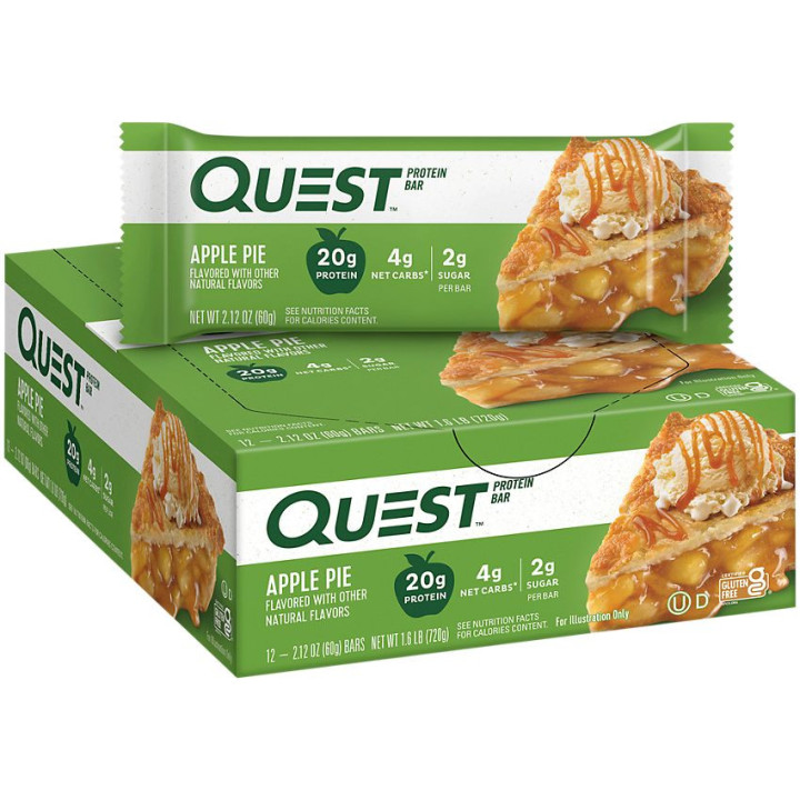 Quest Protein Bar Apple Pie (1 bar)