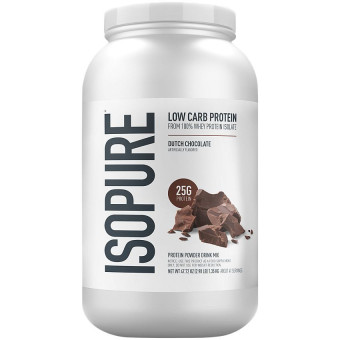 Isopure Low Carb Dutch Chocolate (42 serv) 3 lb