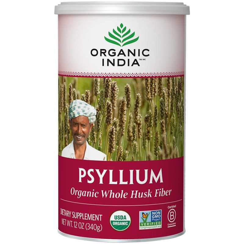 Organic Psyllium Whole Husk (68 serv) 340 g
