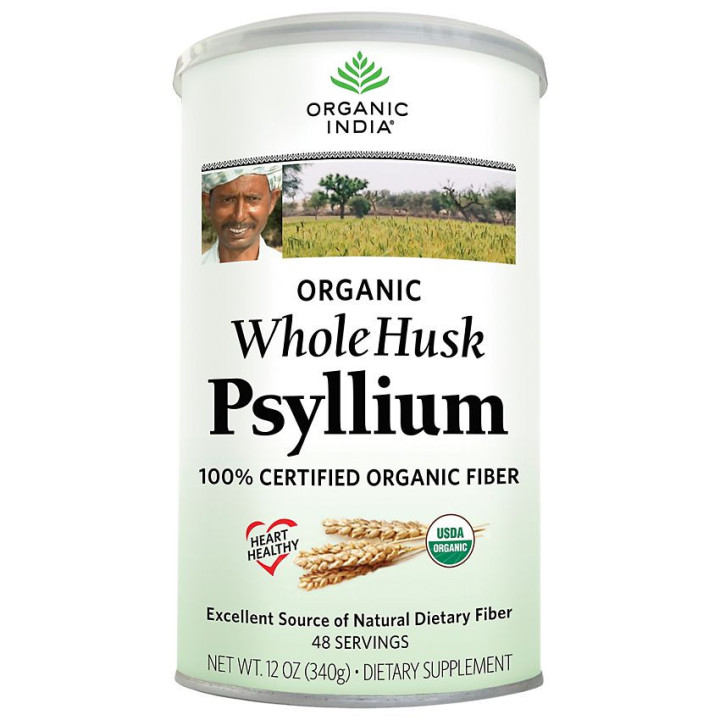 Organic Psyllium Whole Husk (68 serv) 340 g