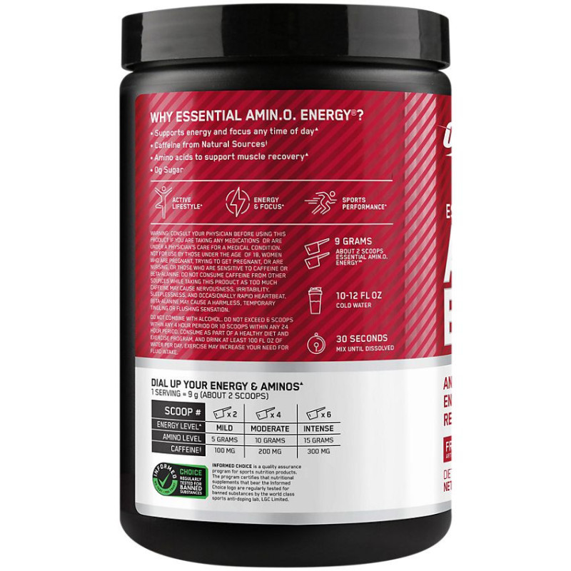 Amino Energy Fruit Fusion 5 g (30 serv)