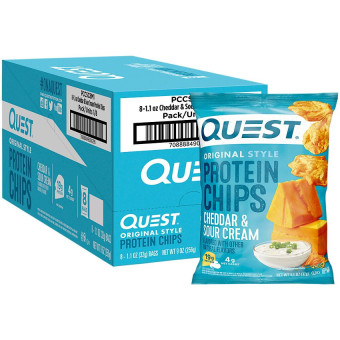 Quest Protein Chips Cheddar (1 bolsa)